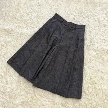 UNIQLO 하이웨스트 큐롯 팬츠 와이드 루즈핏 심플
