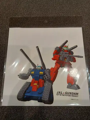 JAL x GUNDAM 트래블 스티커