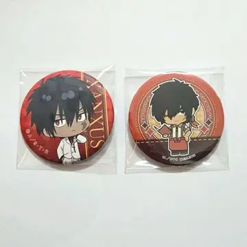 가정교사 히트맨 REBORN! 특전 캔뱃지 XANXUS 캔뱃지 2개 세트