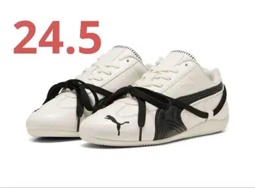 새상품 PUMA Speedcat Lea x Rose 24.5cm 화이트