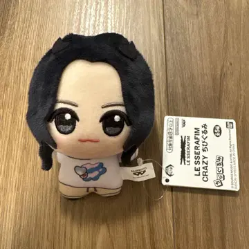 LE SSERAFIM CRAZY SD 인형 운채 봉제 인형 남코 한정판
