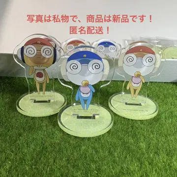 개구리 중사 케로로 아크릴 스탠드 3개 세트 쿠루루 상사 시크릿 포함