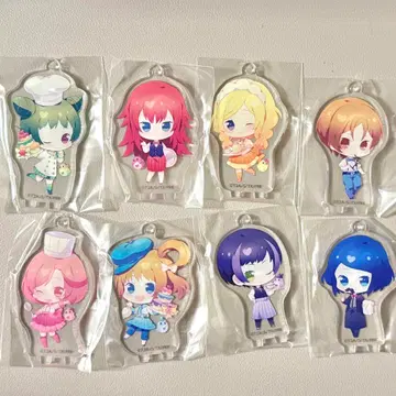 프리티 리듬 레인보우 라이브 애니메이트 카페 아크릴 스탠드 아크릴 키링