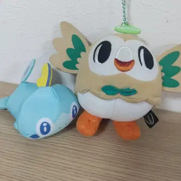 새상품급 포켓몬 타임 모쿠로 마스코트 키링 무뉴마루 멧손