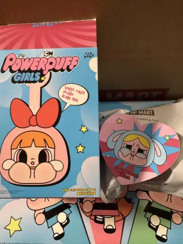 POPMART CRYBABY 파워퍼프걸스 Bunny Bubbles
