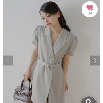 Chico 수트 더블 미니 원피스