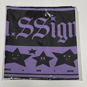 n.SSign 2nd 팬미팅 회장 판매 타월