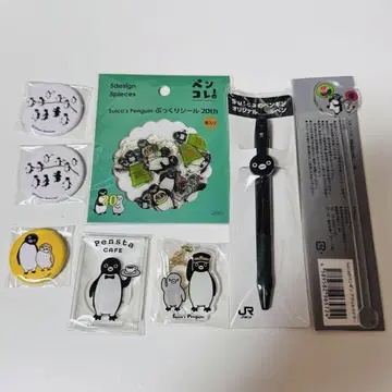 Suica 펭귄 사카자키 치하루 캔뱃지 아크릴 키링 묶음 판매