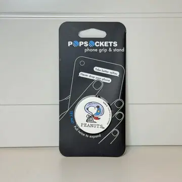 [ 새상품 ] POPSOCKETS 피넛 카페 스누피 폰그립(빨간색)