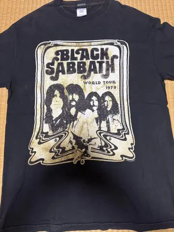 BLACK SABBATH 밴드 티셔츠