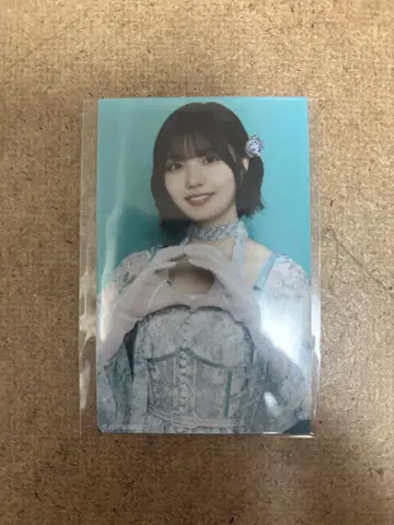 노기자카 미니 브로마이드 노기자카46 나카니시 아루노 네이블 오렌지