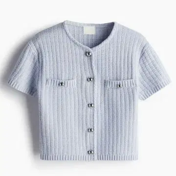 H&M 스트럭처 니트 가디건 완판템