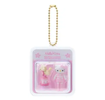 산리오 미니어처 패키지 참 발길이 키티 스트랩 sanrio