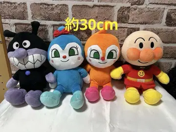 호빵맨 세균맨 짤랑이 자무 자무 봉제 인형