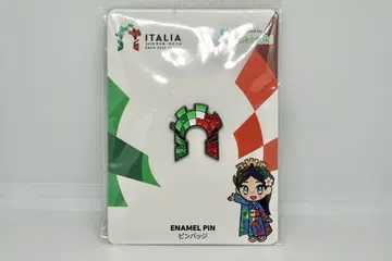 [ 하자품 ] tokidoki 이탈리아관 핀 배지
