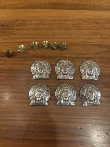 인디언 헤드 콘초 6개 Indian head Bohlin