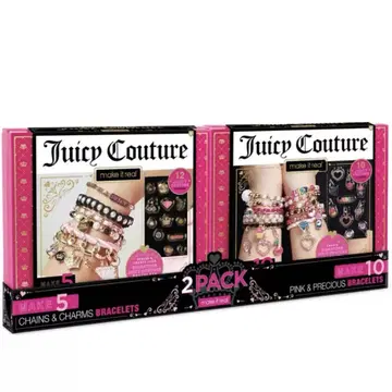 Juicy Couture make it real 팔찌 2개 세트