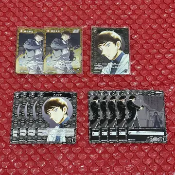 명탐정 코난 TCG 카드 모로후시 히로미츠 스코치 세트