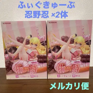 이야기 시리즈 피규어 큐브 오시노 시노부 피규어 2개 세트