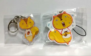 2종 세트 썸머 워즈 카리켄지 러버 스트랩 아크릴 키링