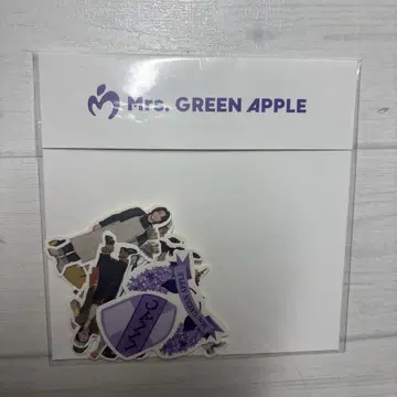 Mrs. GREEN APPLE 스티커 세트 라일락