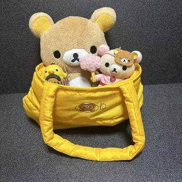 리락쿠마 백과 봉제 인형, 마스코트 세트 (중고품)