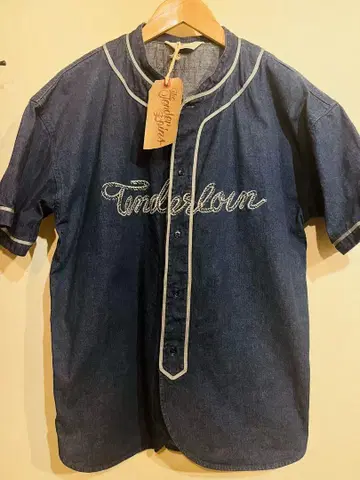 새상품급 TENDERLOIN 텐더 로인 베이스볼 셔츠 데님