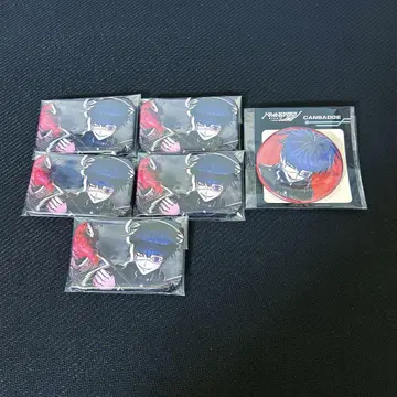 핸드레드라인 면모 왜곡 캔뱃지 세트