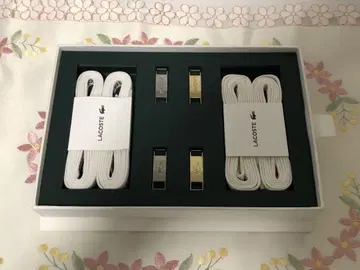 LACOSTE 라코스테 신발끈 참 세트