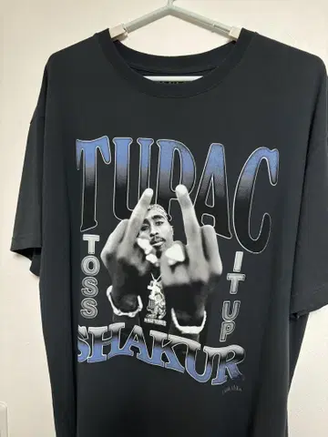 2PAC 그래픽 T셔츠 L사이즈