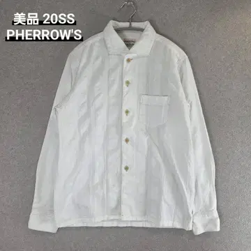 새상품급 20SS PHERROW'S 이탈리안 컬러 긴팔 셔츠