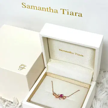 [ 미사용 새상품 ] 사만다 티아라 SAKURA 꽃잎 목걸이 인기 완판템