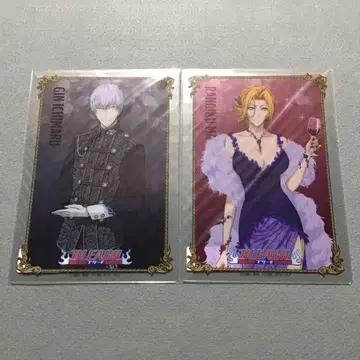 BLEACH 이치마루 긴 마츠모토 란기쿠 web 복권 클리어 비주얼 시트
