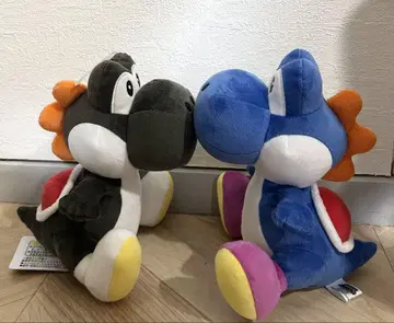 요시 봉제 인형(S) 올스타 컬렉션 파랑, 블랙 2종 세트