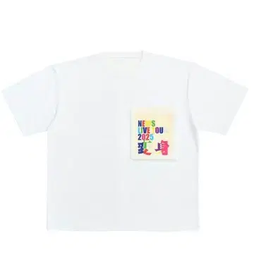 NEWS LIVE TOUR 2025 변신 T셔츠 코야시게 사이즈