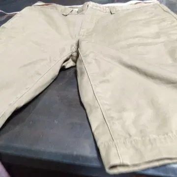 베이지 숏팬츠 허리 36cm