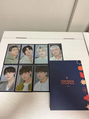 BTS PERMISSION TO DANCE 포토카드 세트