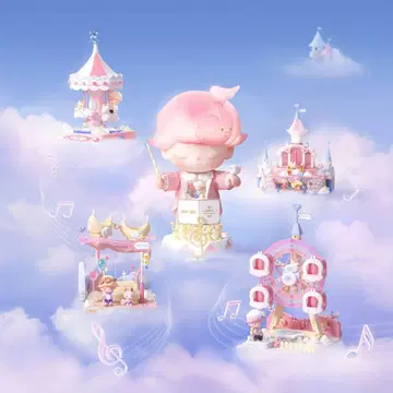 DIMOO Dream Melody 시리즈 블록 피규어 전 세트