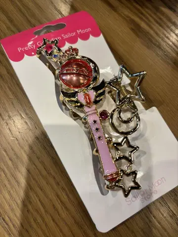 세일러문 스토어 헤어 클립 큐티문 로드