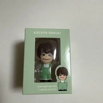 미사용 새상품 나니와단시 오하시 카즈야 손가락 인형 Alpha