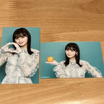 노기자카46 엔도 사쿠라 네이블 오렌지 미니 브로마이드