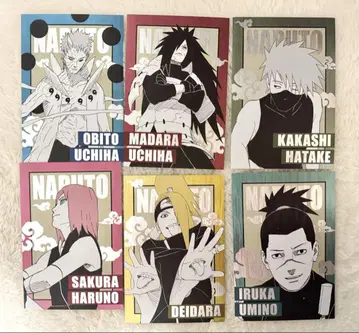 NARUTO 엽서 컬렉션 6종