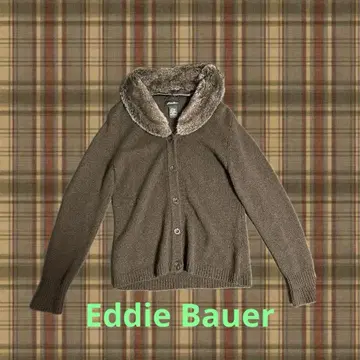 에디 바우어 Eddie Bauer 니트 퍼 헤이세이 y2k 갸루