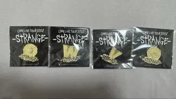OWV STRANGE 투어 핀 배지 세트