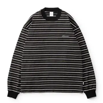 plllllleeeasse 보더 롱 T (BLACK) 미개봉 새상품