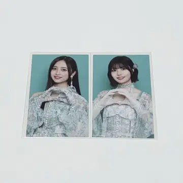 노기자카46 이노우에 카즈 나카니시 아루노 네이블 오렌지 미니 브로마이드