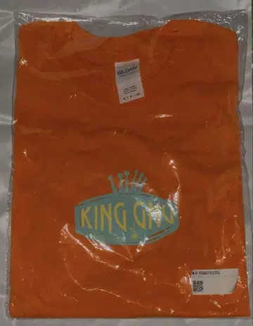 king gnu 롱T 오렌지 미개봉 S 사이즈