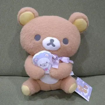 리락쿠마 하늘의 빙글빙글 솜사탕 봉제 인형 BIG 리락쿠마