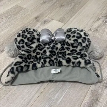 디즈니 레오파드 무늬 팬캡