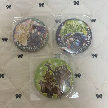 죠죠 아라키 히로히코 원화전 캔뱃지 1부 2부 집합
